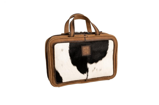 STS Ranchwear Cowhide Toiletry Bag
