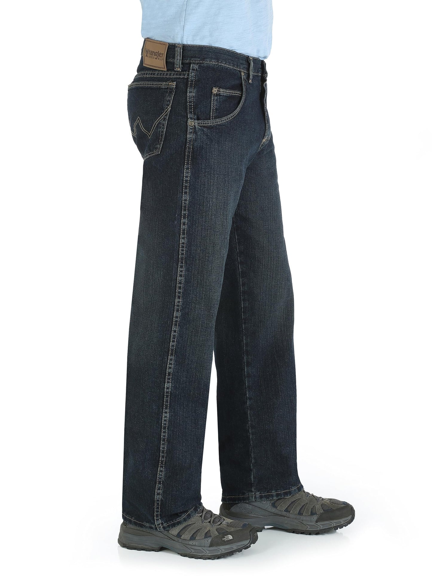 Wrangler Men's Rugged Wear Relaxed Straight Fit Jeans