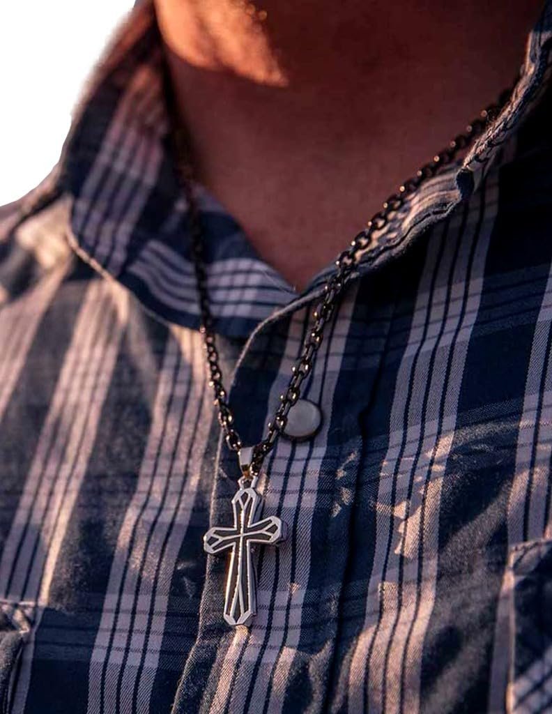 Montana Silversmiths Deep Devotion Cross Necklace