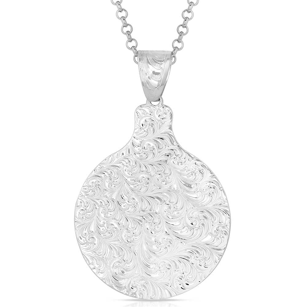 Montana Silversmiths Buffalo Plains Buffalo Nickel Coin Replica Pendant 28 Inch Necklace