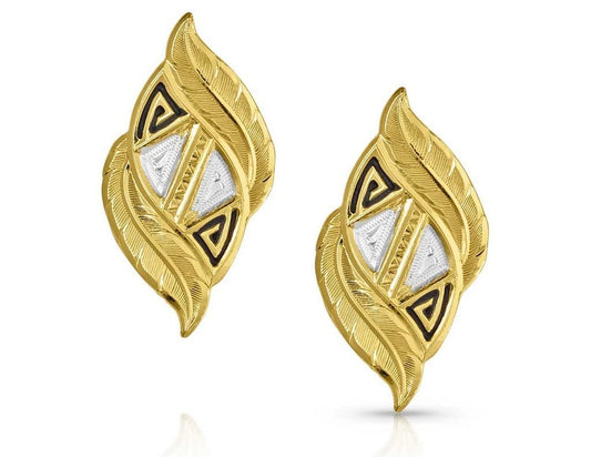 Montana Silversmiths Western Lifestyle Made in the USA Earrings (Boundless Montana Legacy)