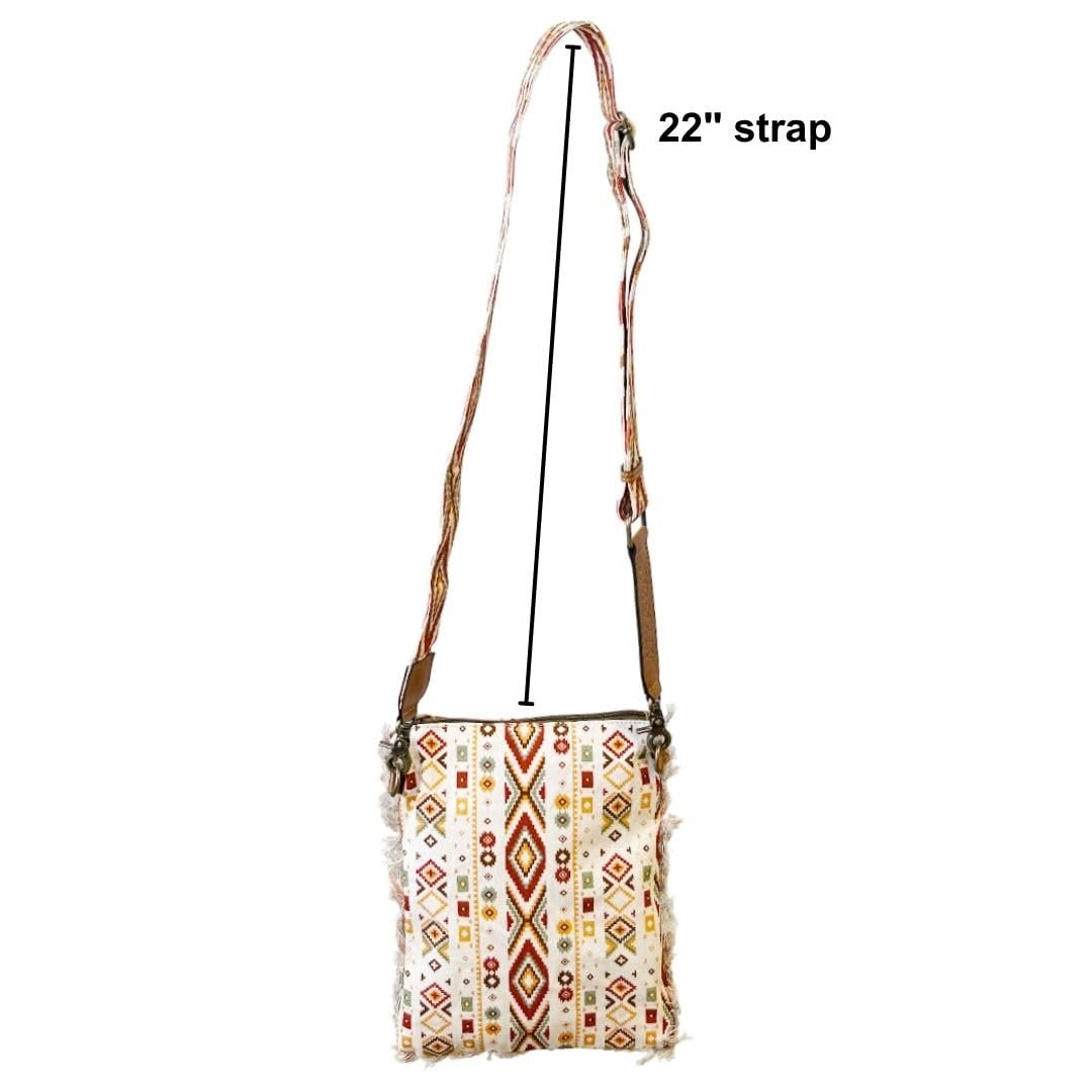 Myra Bag Women's Boho Aztec Crossbody Bag Southwestern Aztec Shoulder Purse New