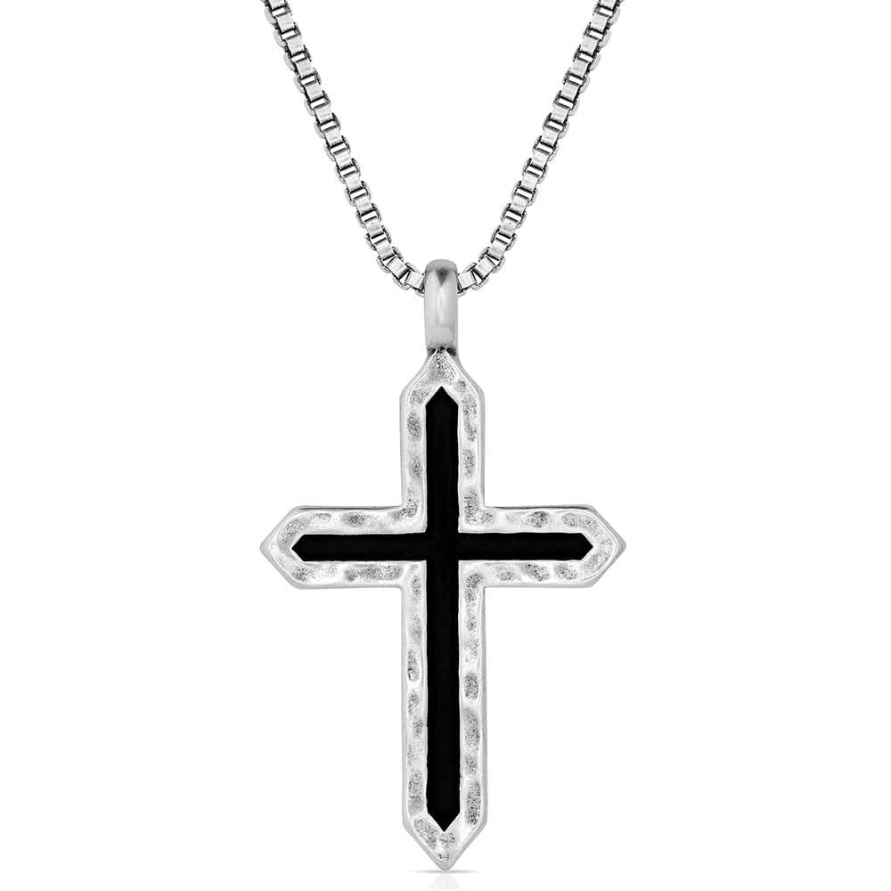 Montana Silversmiths Deep Faith Cross Necklace