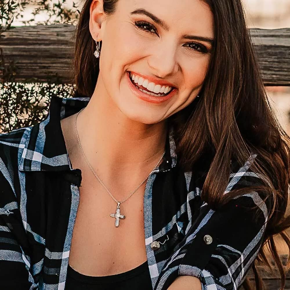 Montana Silversmiths Western Lifestyle Women's Cross Necklace (Surrounded by Faith)