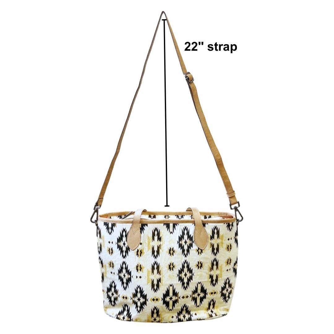 Myra Bag Western Women's Tote Bag Boho Diamond Aztec Crossbody Handbag New