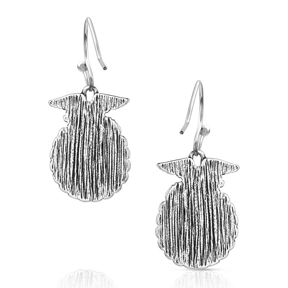 Montana Silversmiths Future Farmers of America FFA Emblem Hypoallergenic French Wire Earrings