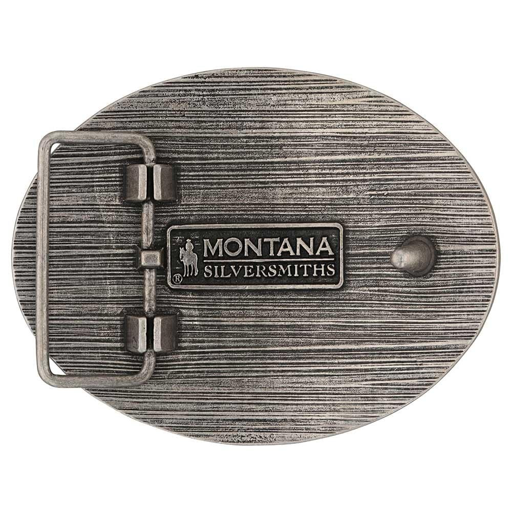 Montana Silversmiths Unisex Mountain Majesty Attitude Buckle - A997P One Size