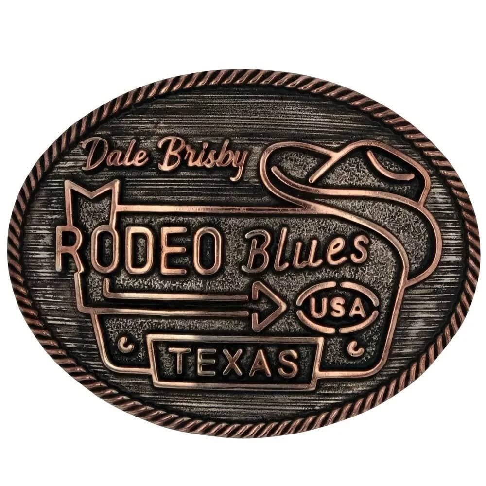 Montana Silversmiths Officially Licensed Dale Brisby Rodeo Western Belt Buckle