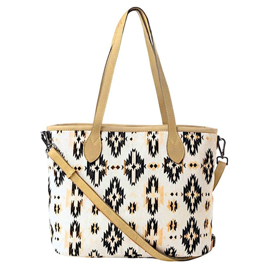 Myra Bag Western Women's Tote Bag Boho Diamond Aztec Crossbody Handbag New