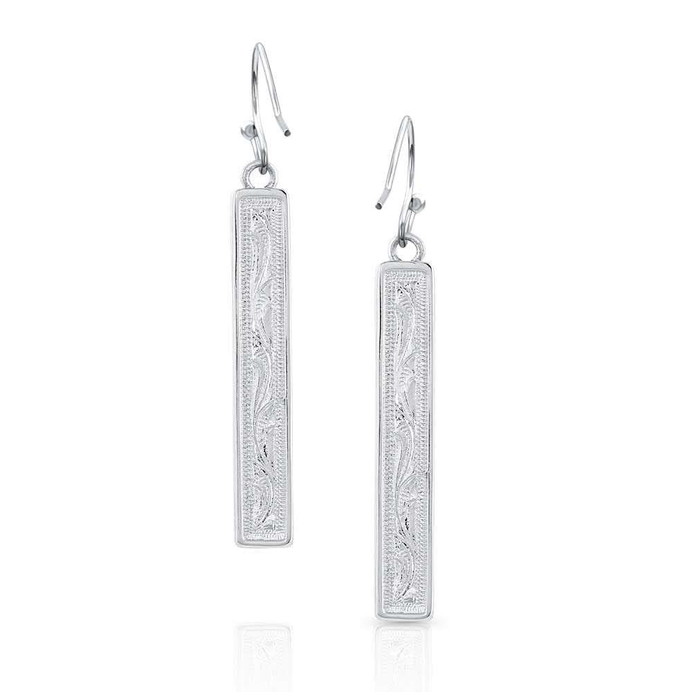 Montana Silversmiths American Legends Series Earrings (Bar)