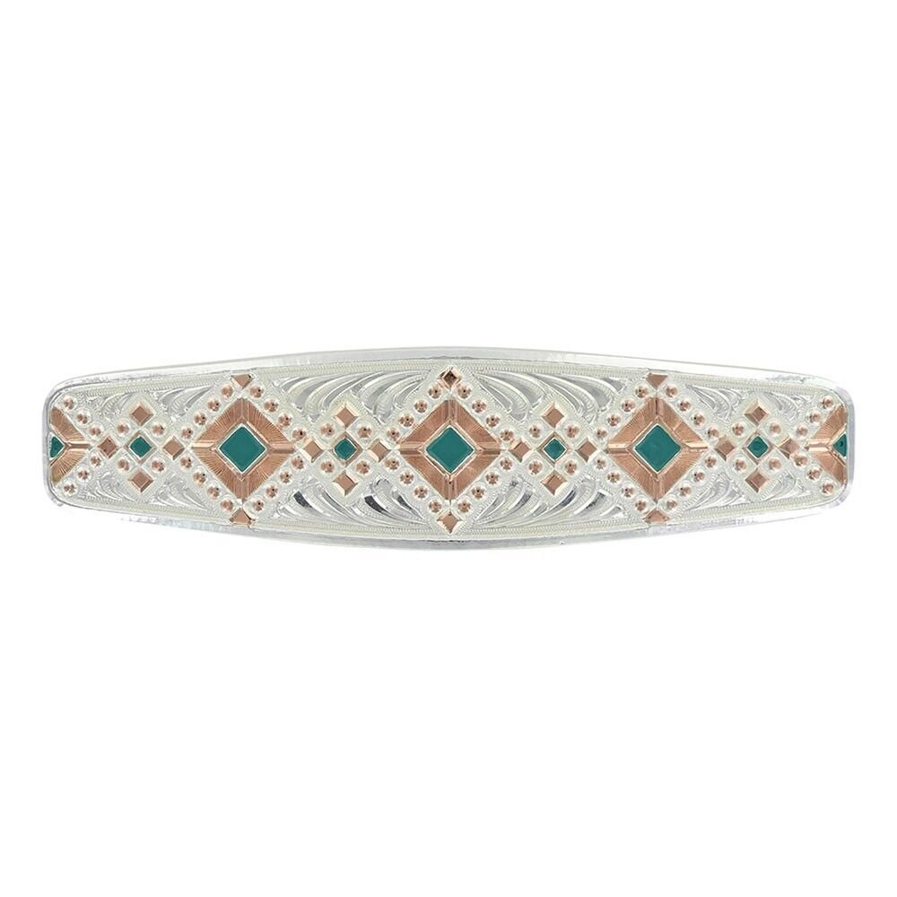 Montana Silversmiths Two Tone Southwestern Beats Barrette
