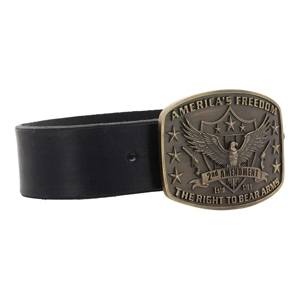 Montana Silversmiths 2nd Amendment Heritage Attitude Buckle