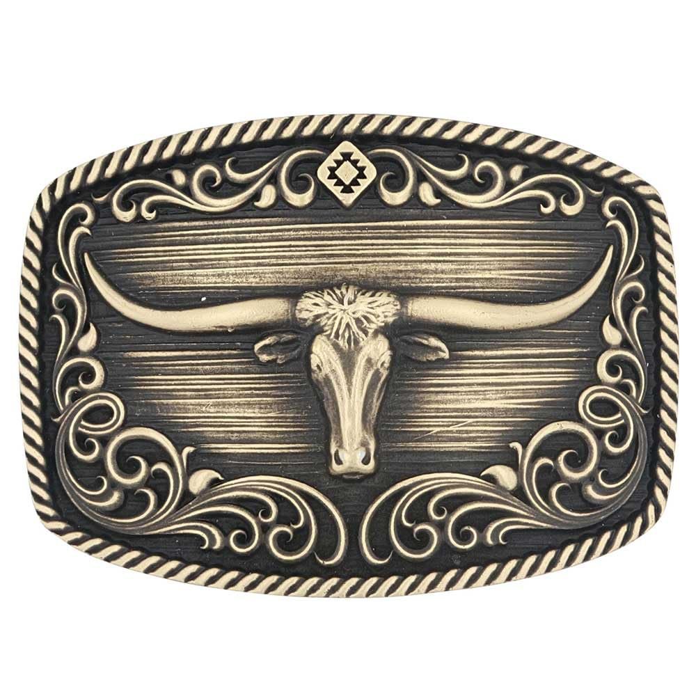 Montana Silversmiths Southwest Collection Attitude Western Belt Buckle