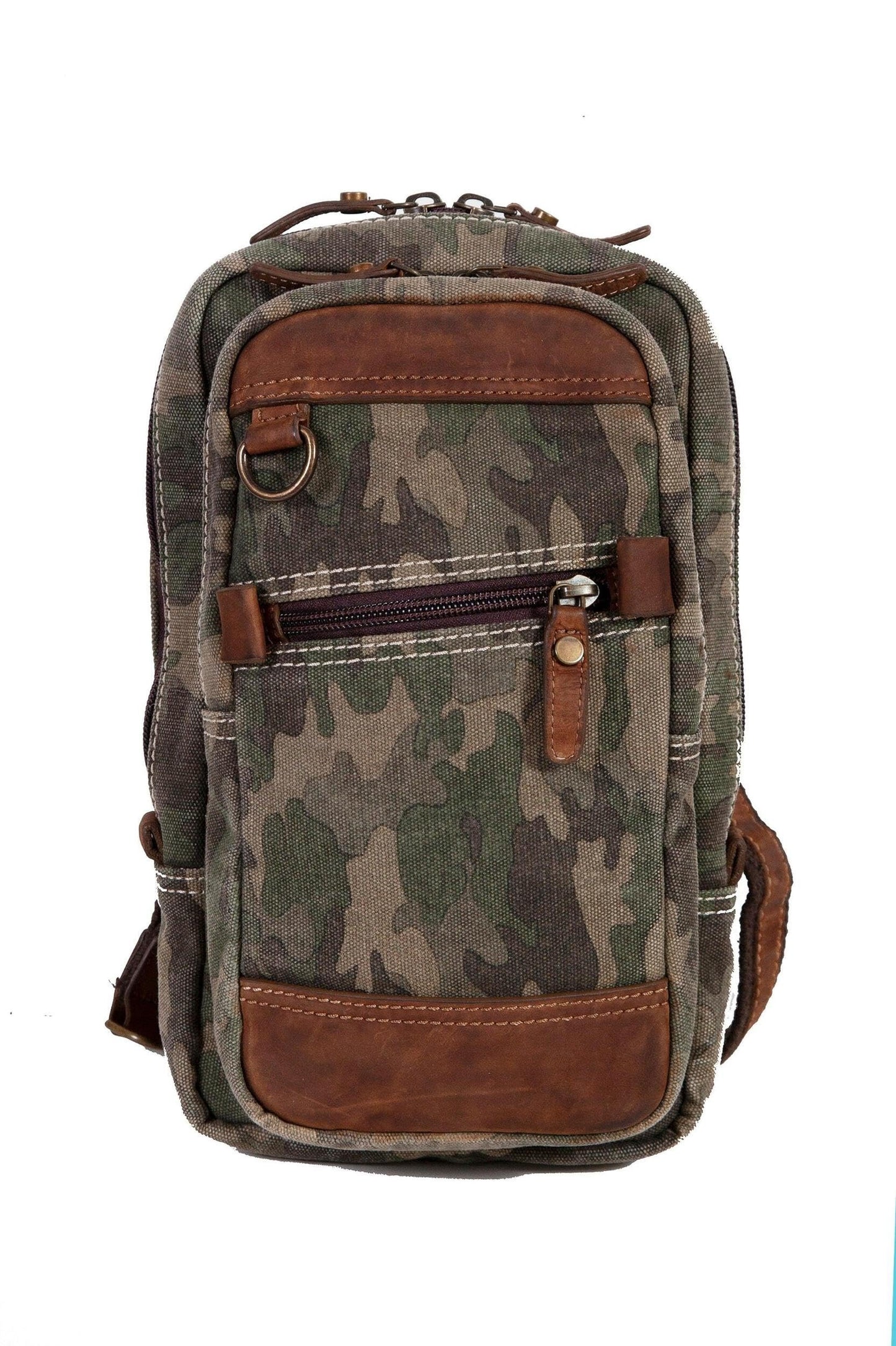 Scully Women's Camo Print Sling Crossbody Bag