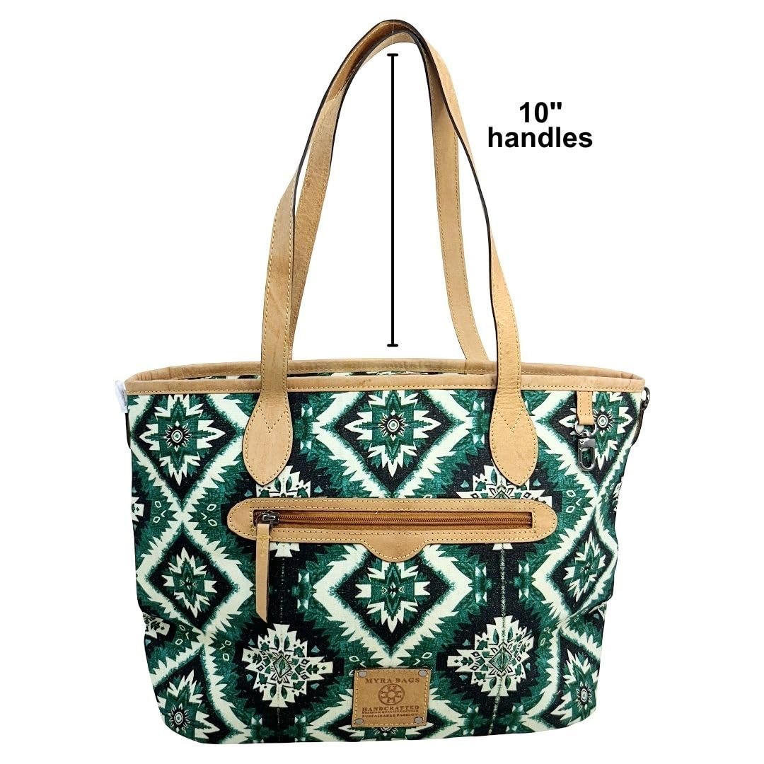 Myra Bag Western Women's Tote Bag Boho Diamond Aztec Crossbody Handbag New