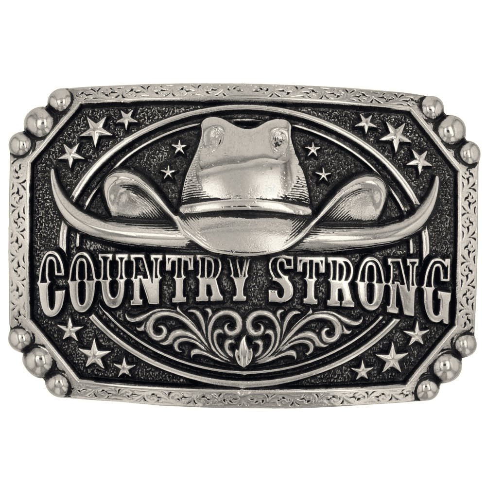 Montana Silversmiths Country Strong Cowboy Hat - Acc Buckle - A954