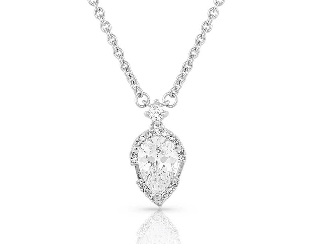 Montana Silversmiths Western Inspired Crystal Necklace (Poised Perfection)