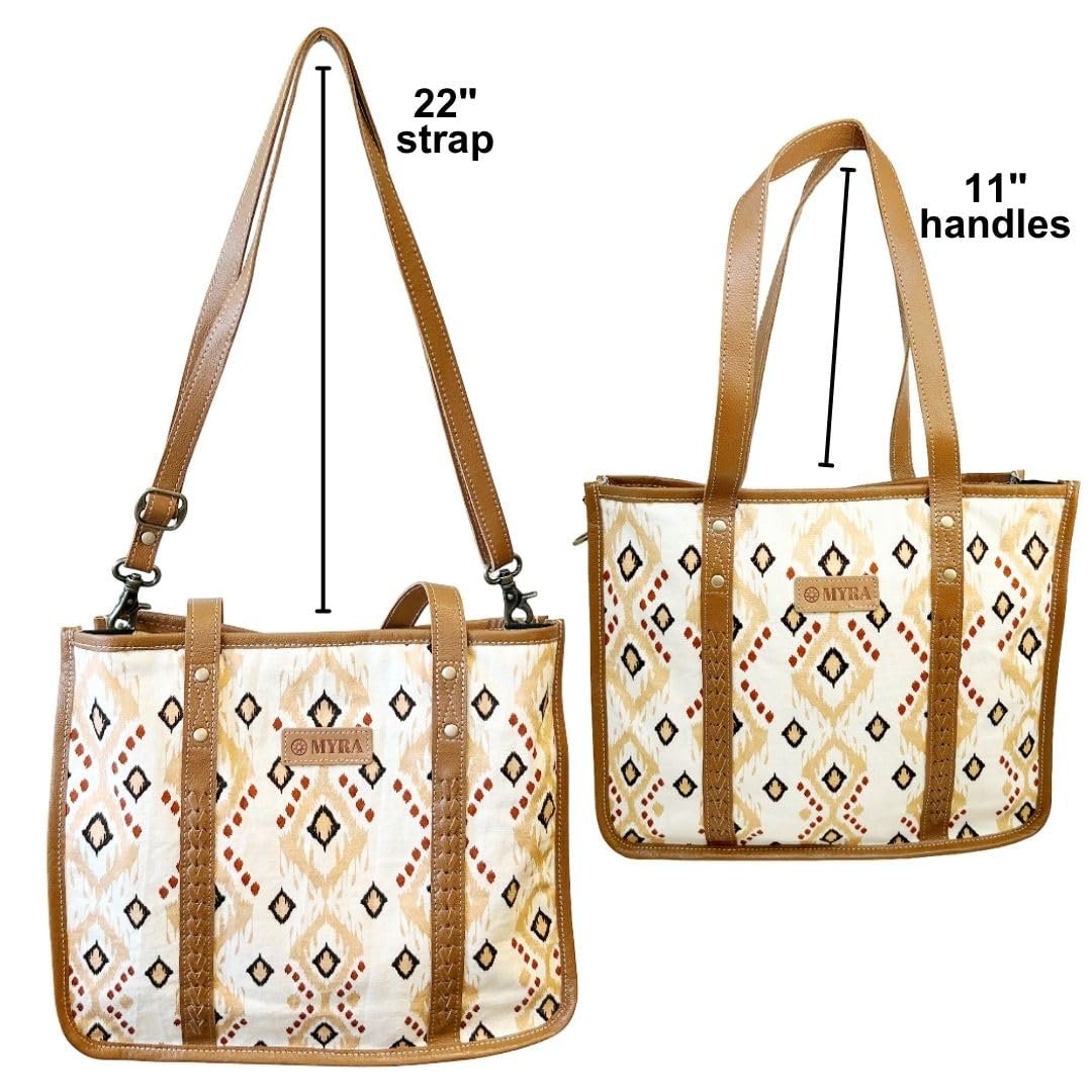Myra Bag Women's Boho Conceal Carry Purse Aztec Tote Bag Crossbody New