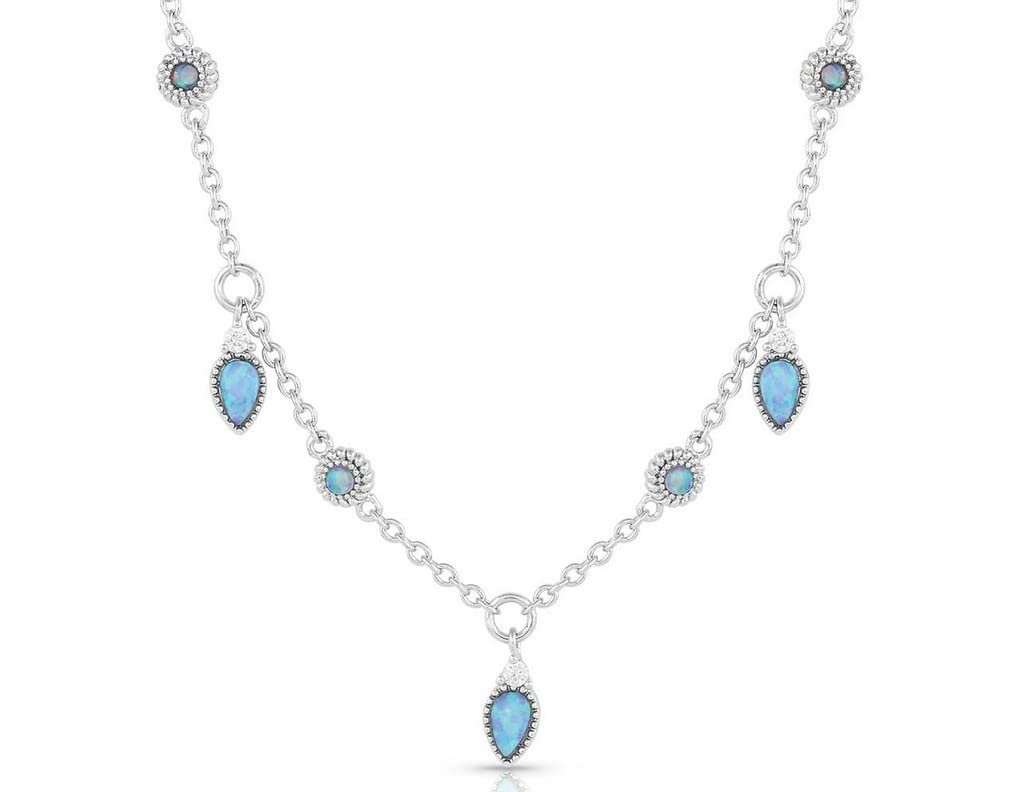 Montana Silversmiths Western Lifestyle Women's Opal Necklace (The Charmers)