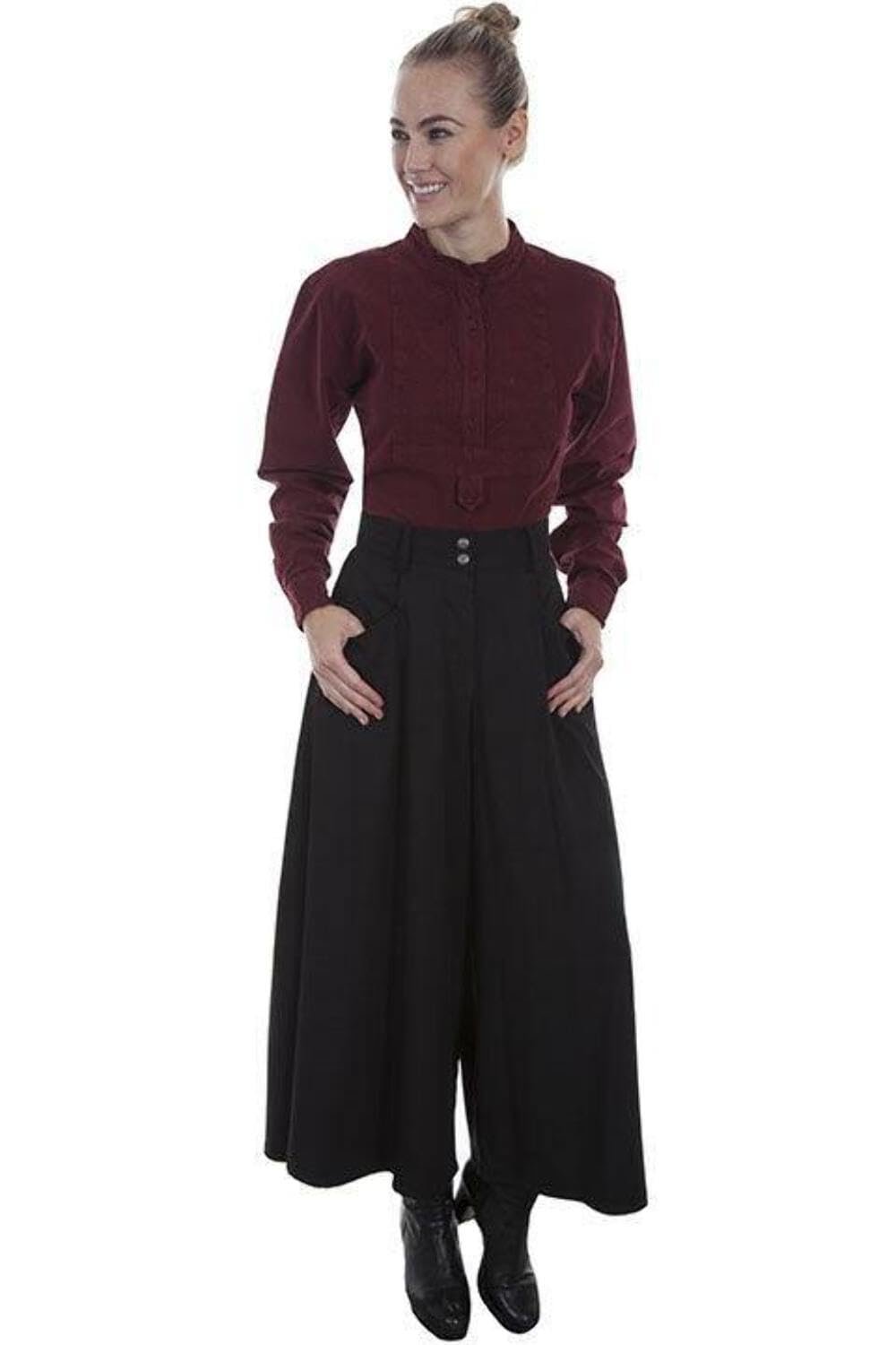 Scully Rangewear Women's Sueded Riding Skirt - Black