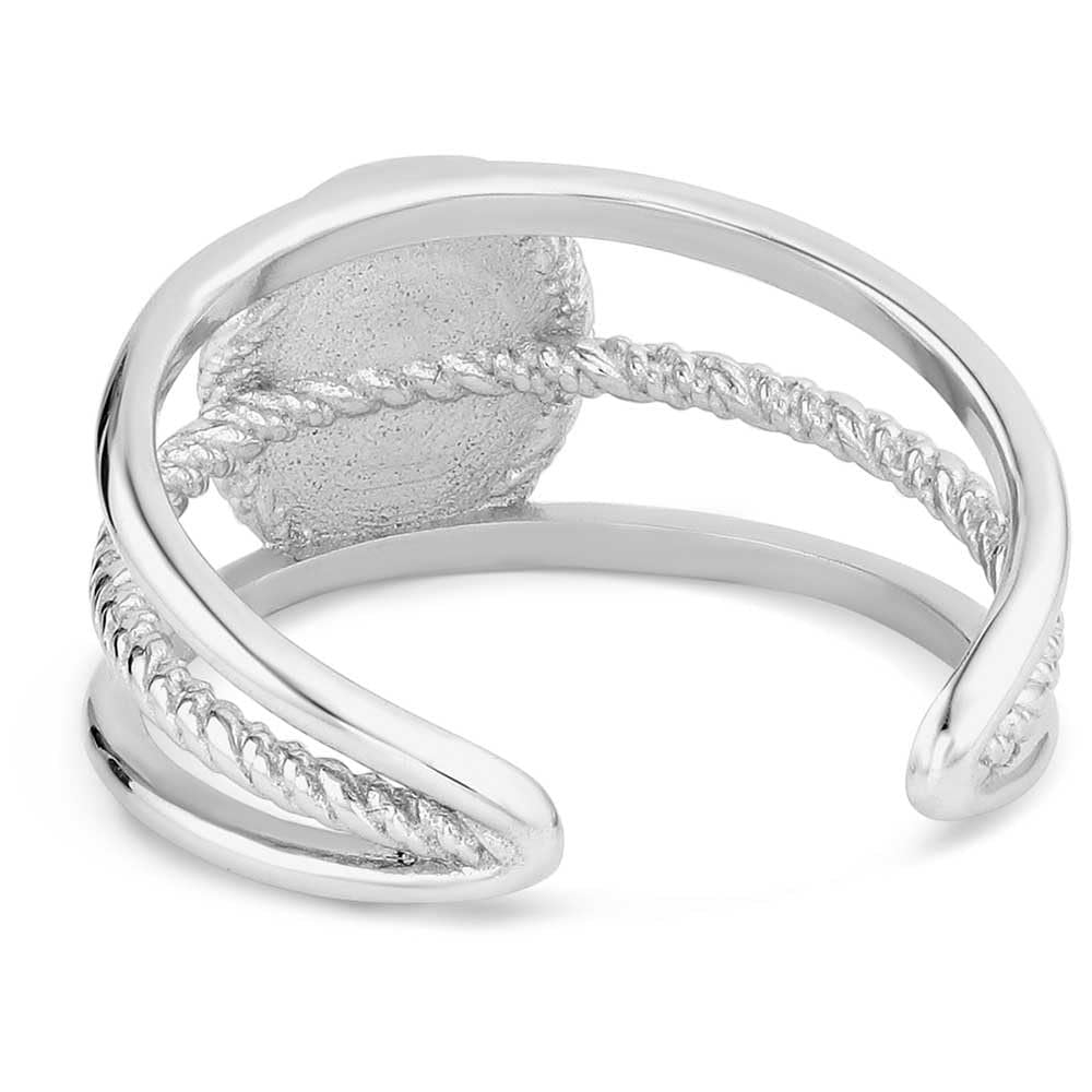 Montana Silversmiths Peace & Serenity Open Ring