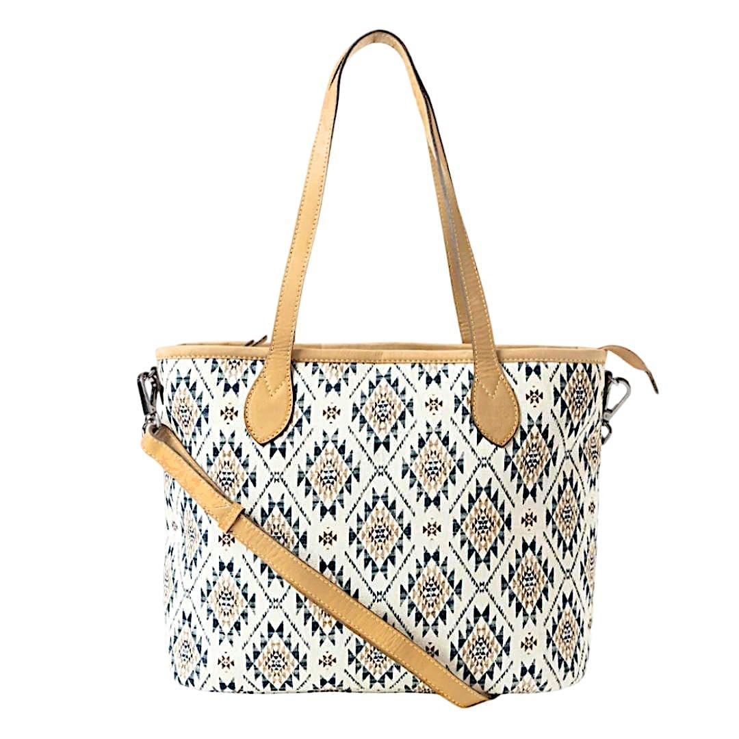 Myra Bag Western Women's Tote Bag Boho Diamond Aztec Crossbody Handbag New