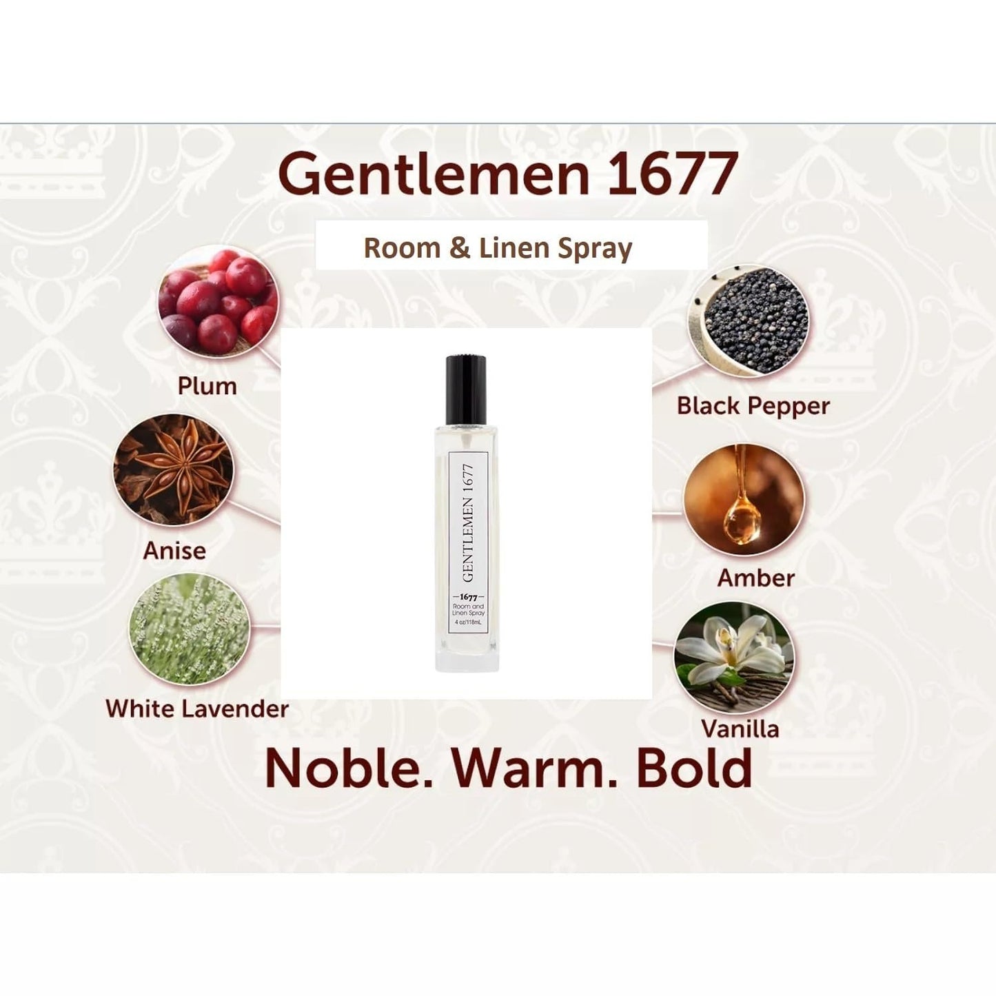 Gentlemen 1677 Room Spray by Lady Primrose