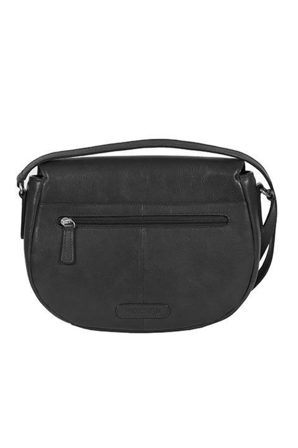 Scully Italia Big Nelly Full Flap Leather Handbag - Black