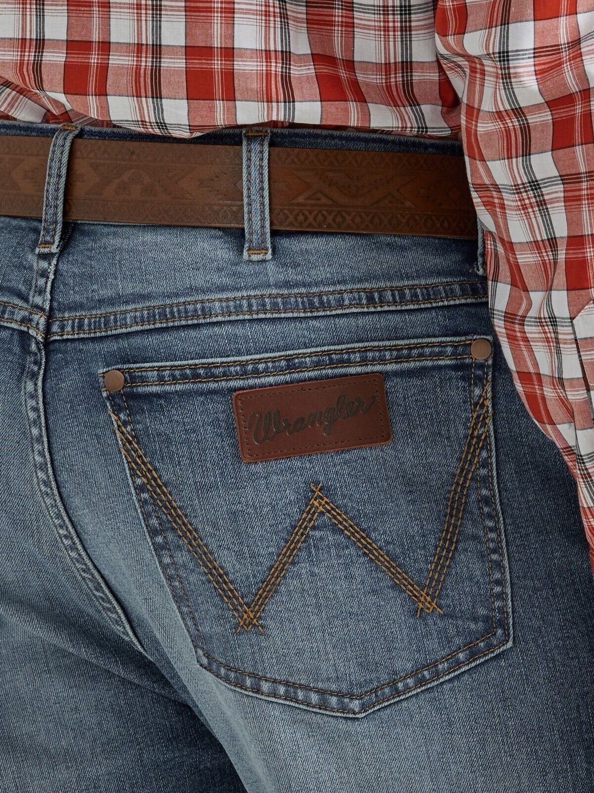WRANGLER Retro Slim Bootcut - Mens Jeans Brown