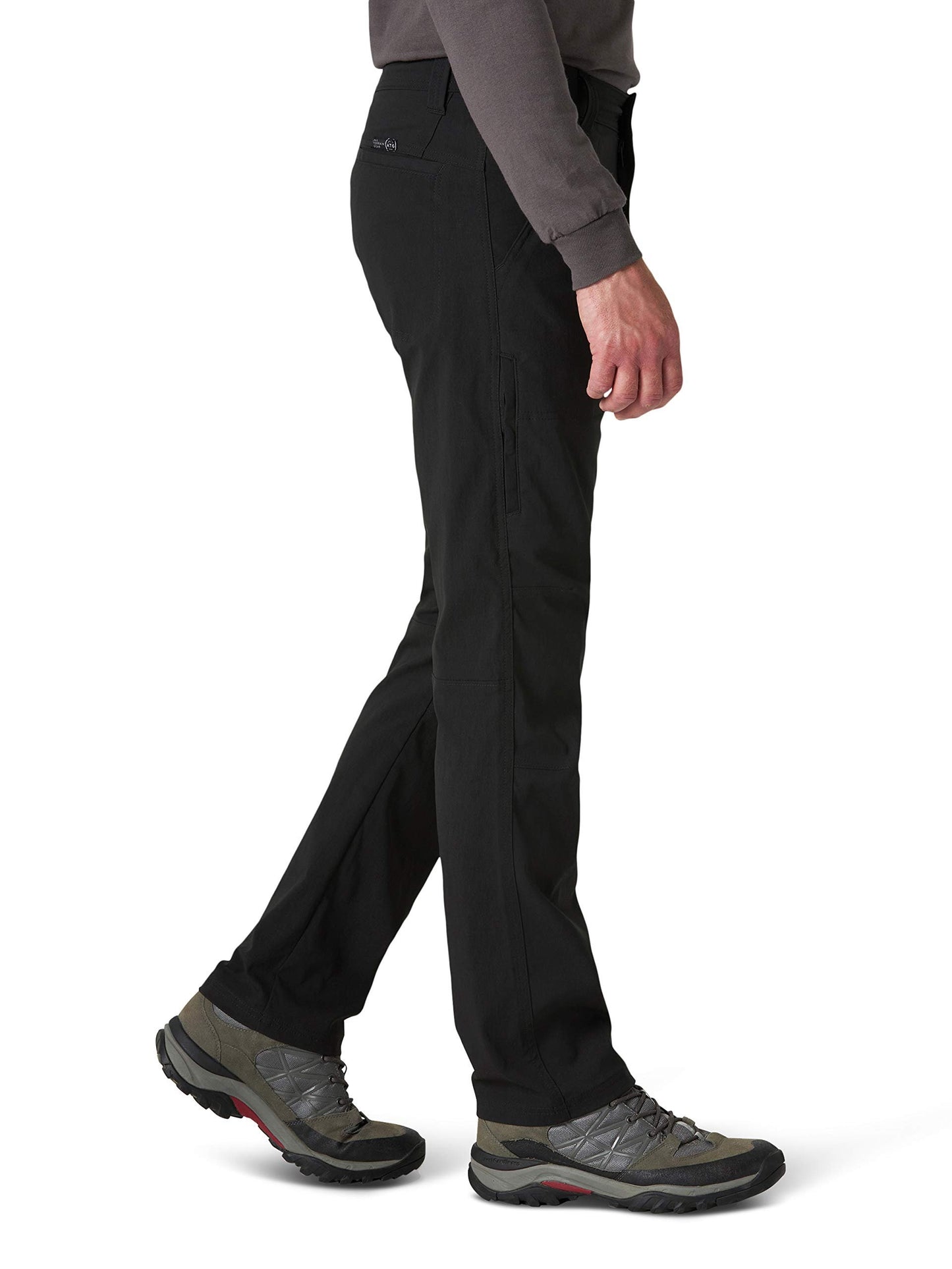 ATG by Wrangler Men's Zip Pocket Trail Pant, Black, 42W x 32L
