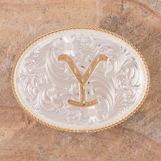 Montana Silversmiths The Yellowstone Dutton Ranch Belt Buckle YELLOW17