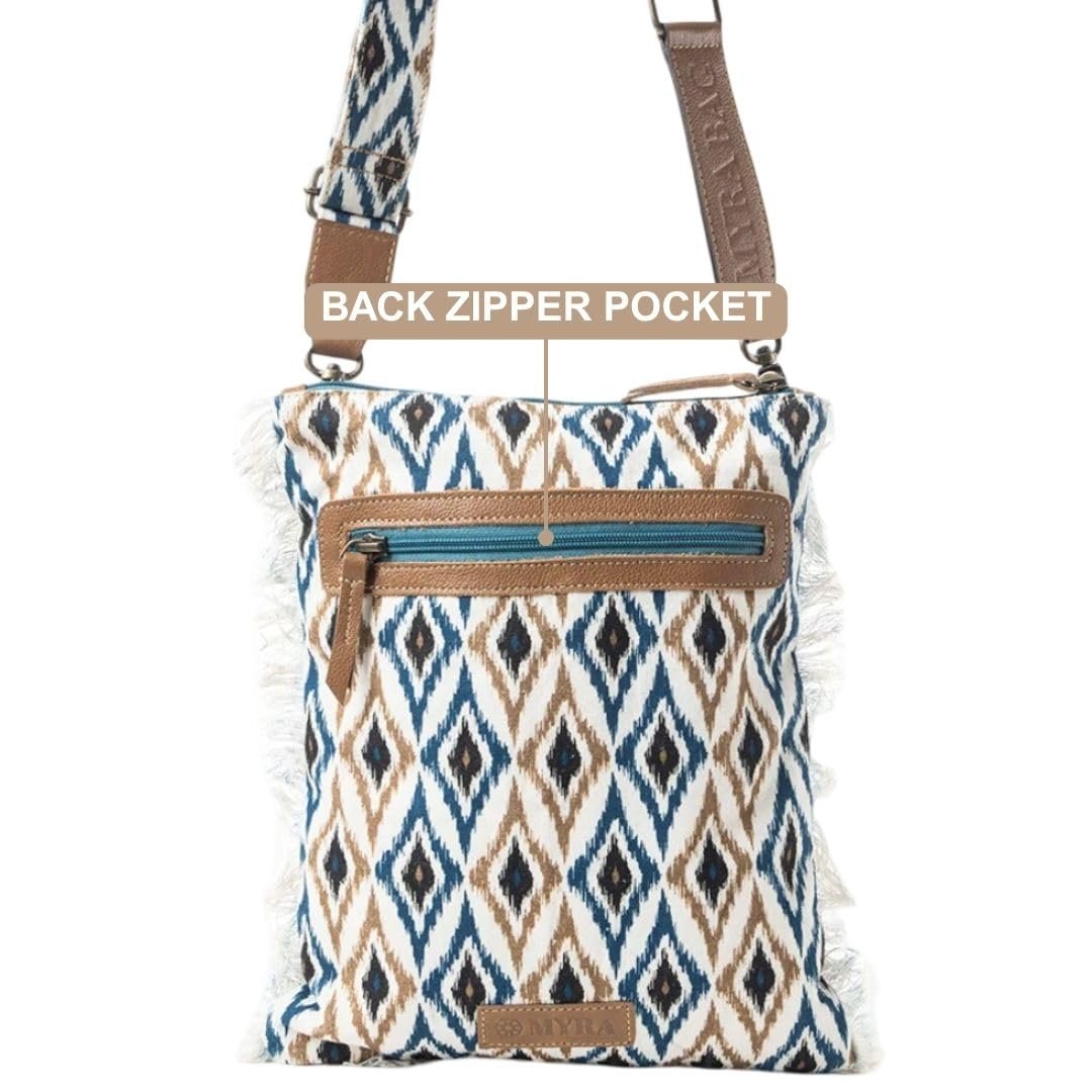 Myra Bag Women's Boho Aztec Crossbody Bag Southwestern Aztec Shoulder Purse New