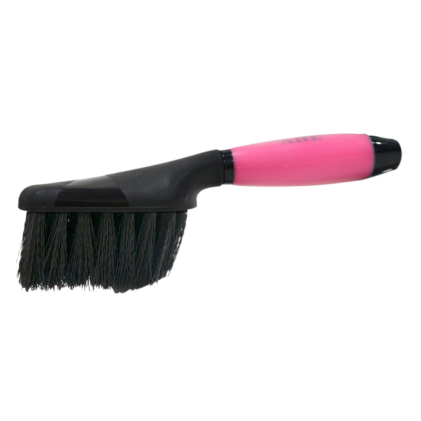 AHE Gel Handle Bucket Brush with 1.5" PP Bristles Black Hot Pink