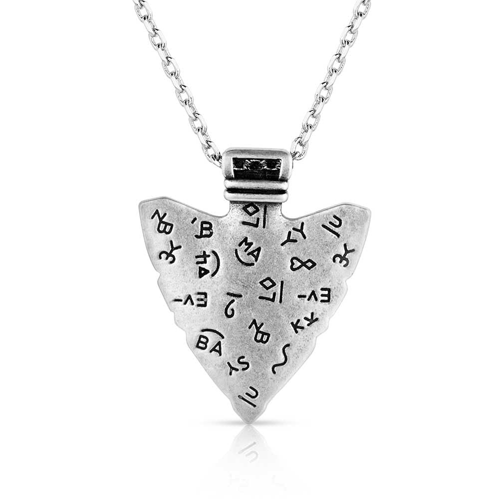 Montana Silversmiths Inner Light Turquoise Arrowhead Necklace