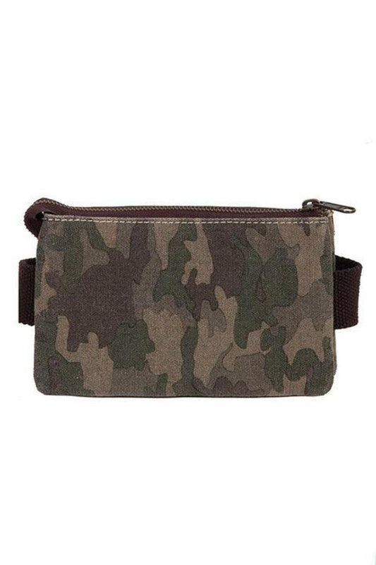 Scully Women's Camo Leather Waist Pouch
