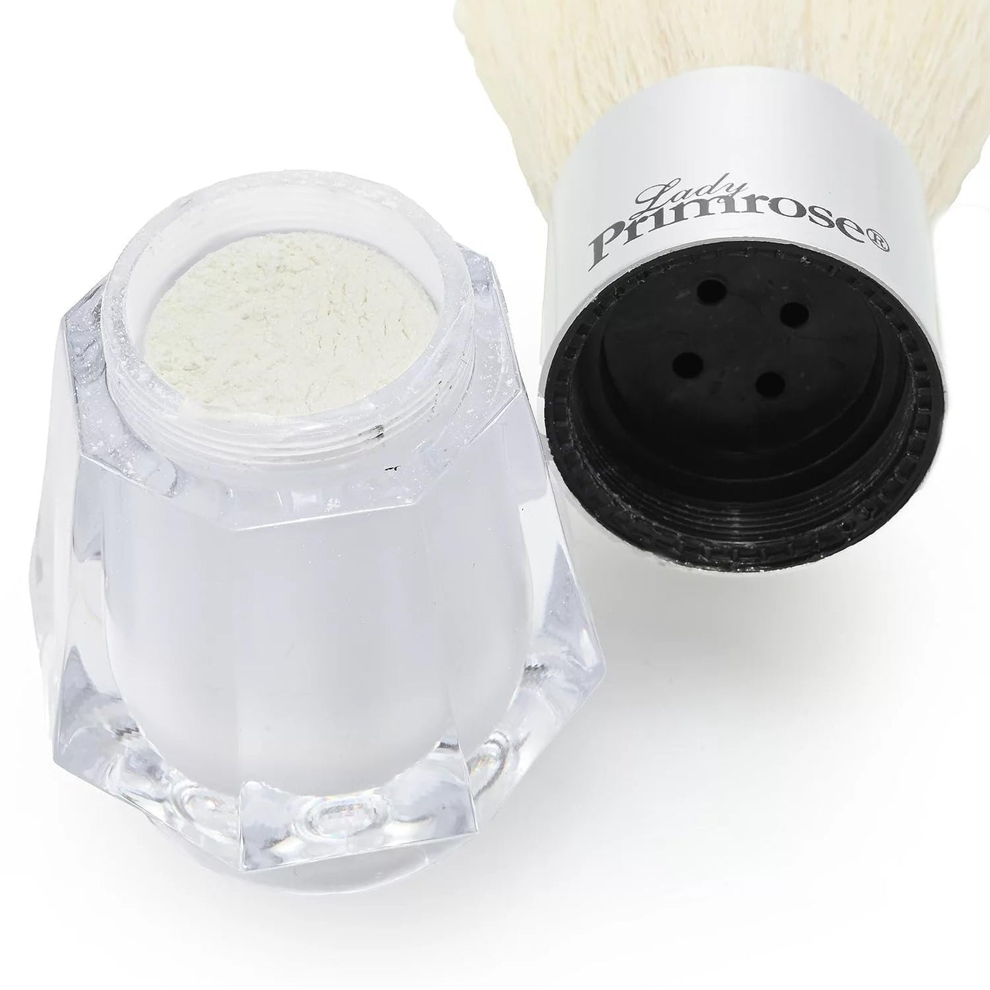 Lady Primrose Tryst Deluxe Body Brush with Dusting Silk