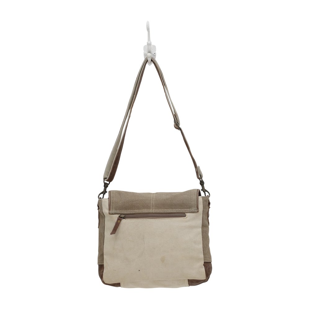Myra Bag Women's Leather Star Shoulder Bag Pockets Adjustable Brown Postal New