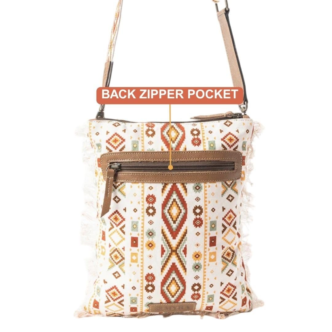 Myra Bag Women's Boho Aztec Crossbody Bag Southwestern Aztec Shoulder Purse New