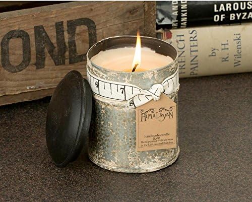Himalayan Trading Post White Spice Tin 10 oz Candle