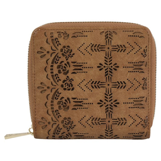 Catchfly Studio Chloe Mini Wallet - Hazelnut