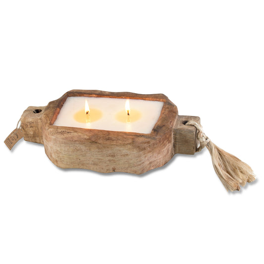 Himalayan Trading Post 24oz Driftwood Candle Tray
