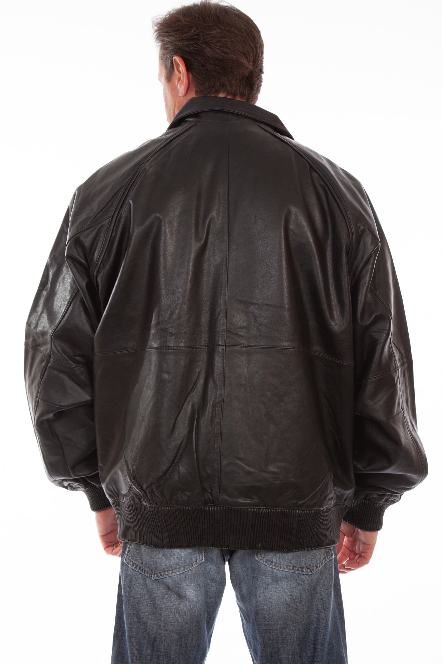 Scully Men's Lambskin Zip Out Liner Jacket in For Men Black