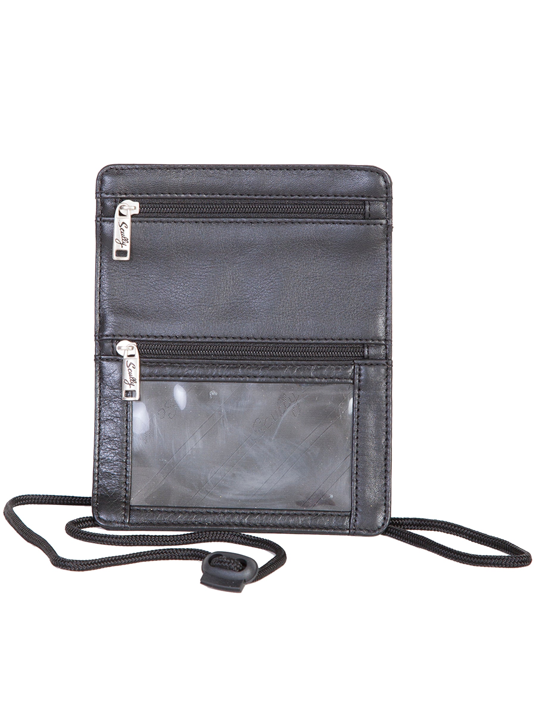 Scully Men's Airport ID Holder in Black