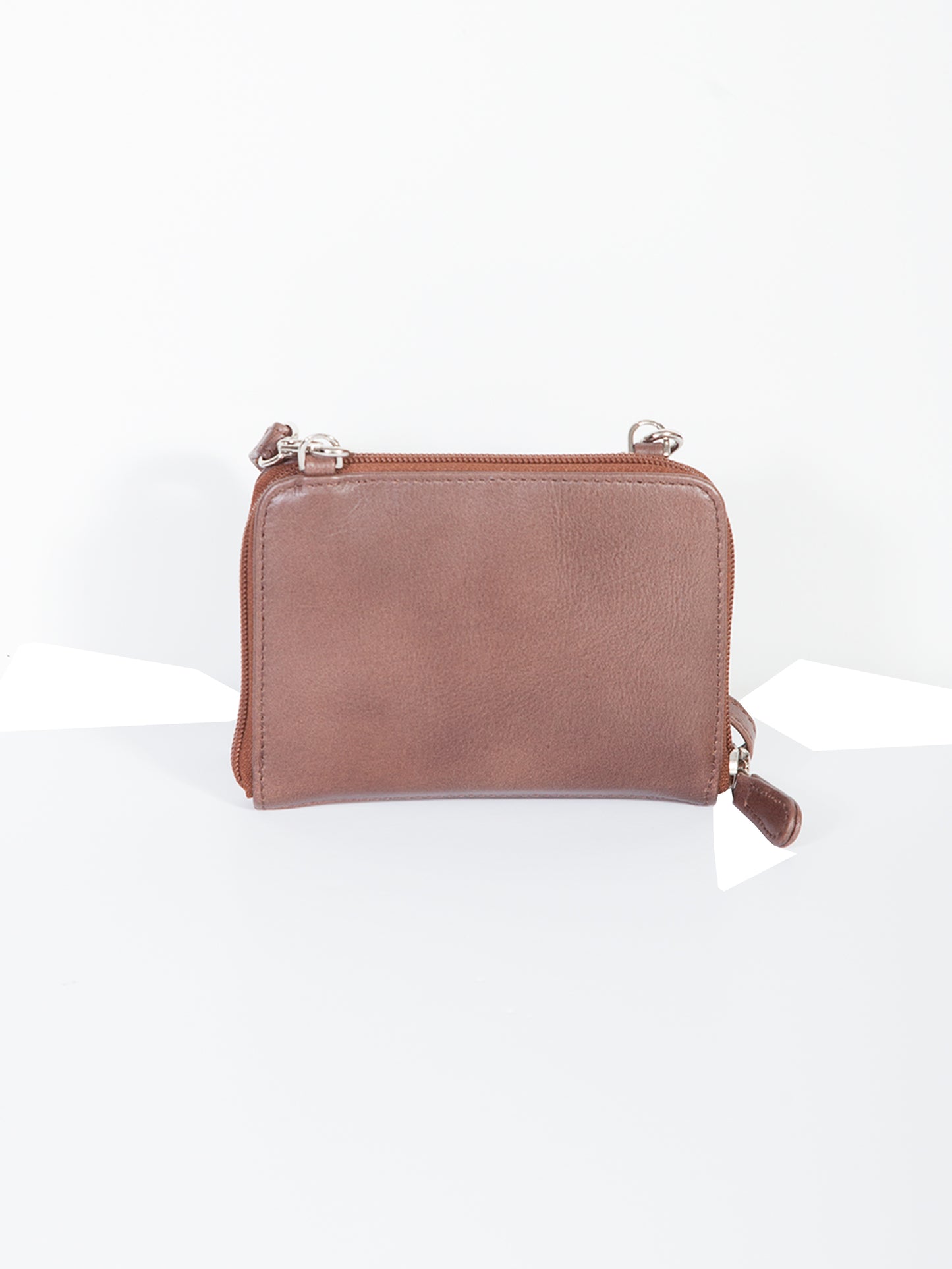Scully Men's Addison Stadium Crossbody Brown in Chocolate