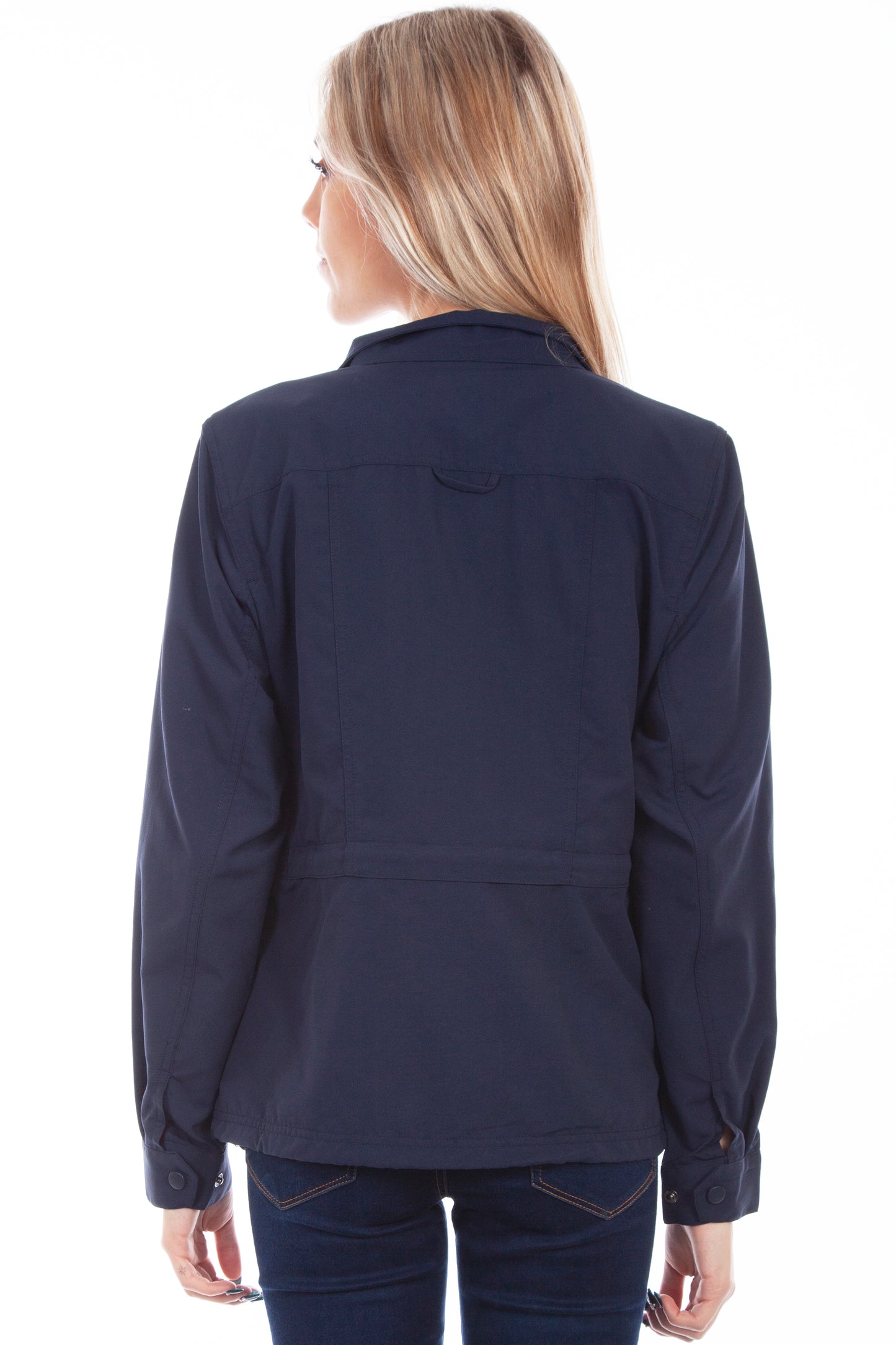 Scully Western Women's Nylon Multi Pocket Jacket in Midnight Sky