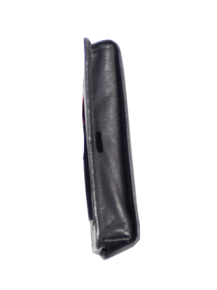 Scully Men's Leather Pda Case W Loop Soft Plonge Business Accessory Belt in Black