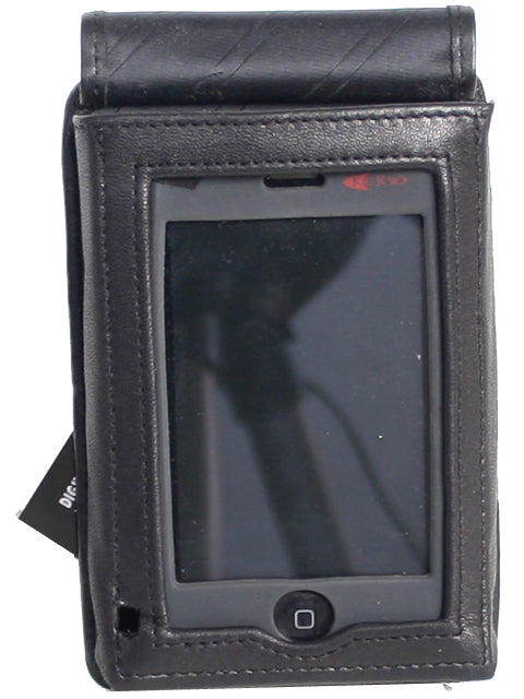Scully Men's Leather Pda Case W Loop Soft Plonge Business Accessory Belt in Black