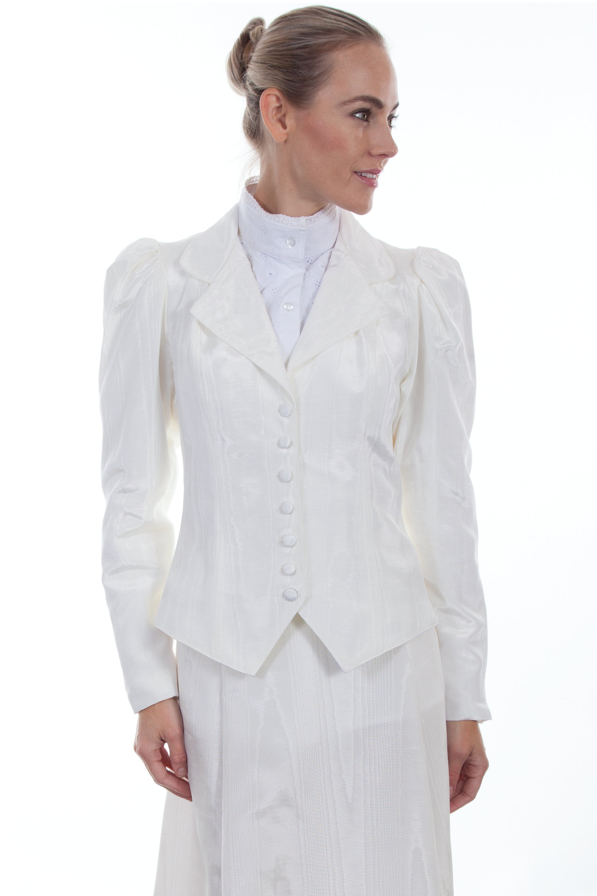 Scully Women's Moire Outing Jacket in Natural