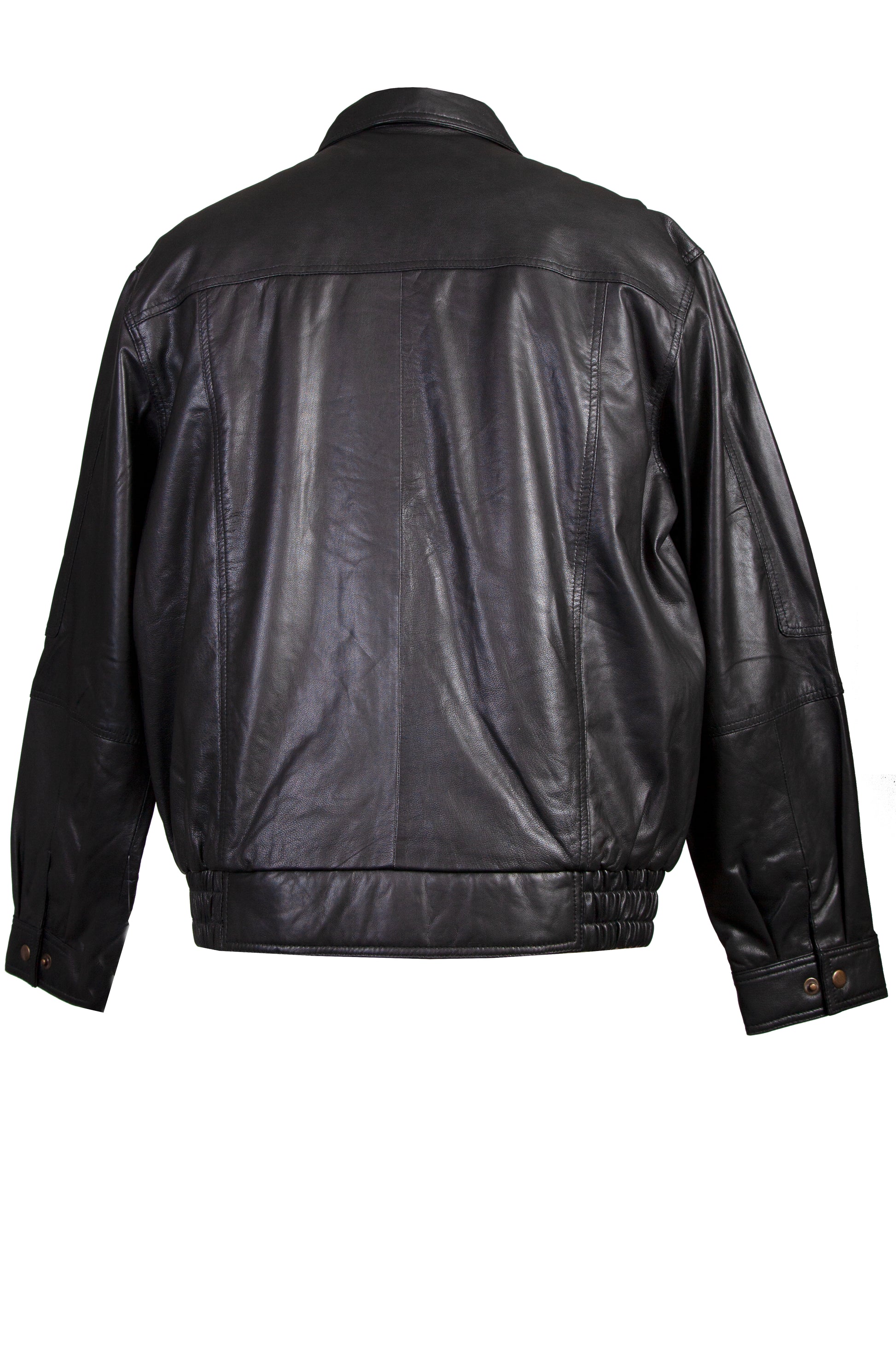 Scully Men's Premium Lambskin Big and Tall Jacket in Black