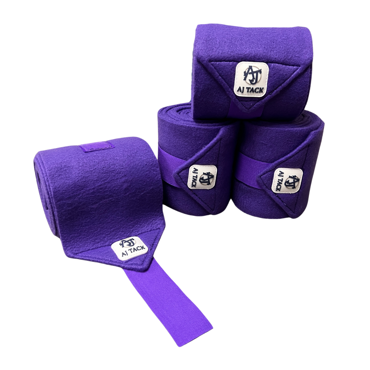 AJ Tack Polo Wraps - 9ft - Pack of 4